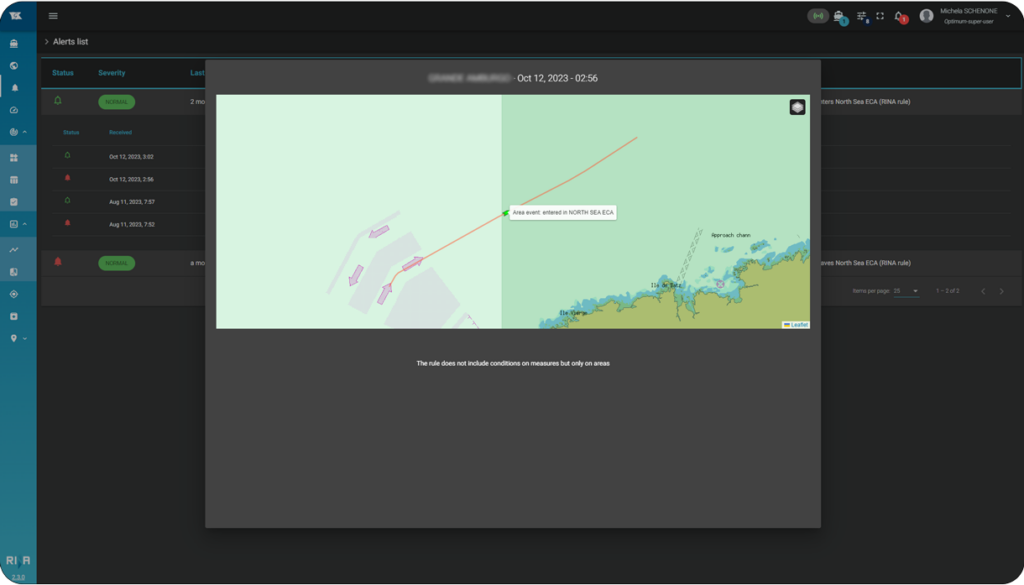 A screenshot of SERTICA