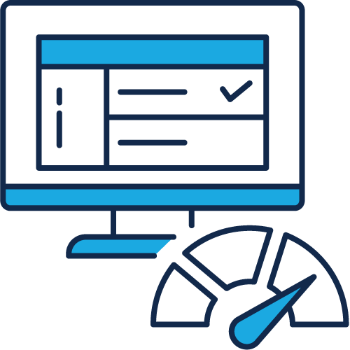 SERTICA Reporting and Dashboards Performance module icon