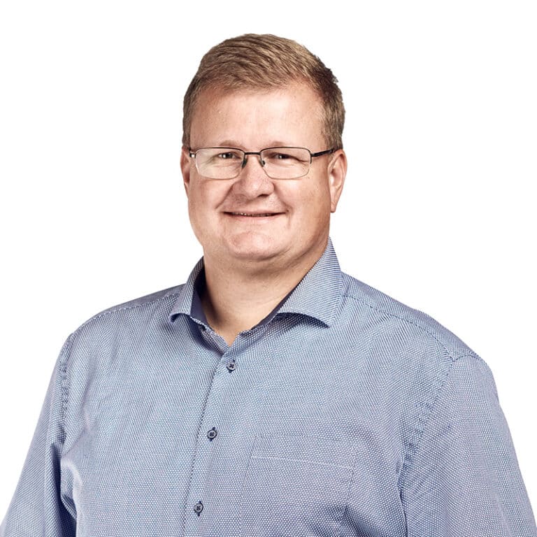 Un retrato del ponente del seminario web Jesper Achard Henriksen de Logimatic